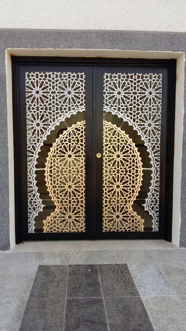 أبواب حديد قص ليزر