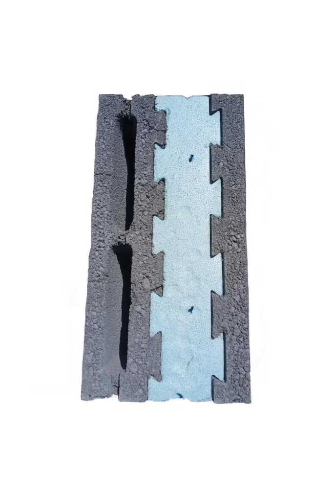 بلوك معزول بالبلوسترين الابيض 20X20X40 CM 